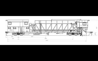 Машина снегоуборочная одновагонная самоходная СМ-5 Машина снегоуборочная одновагонная самоходная СМ-5